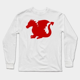 Red Dragon Long Sleeve T-Shirt